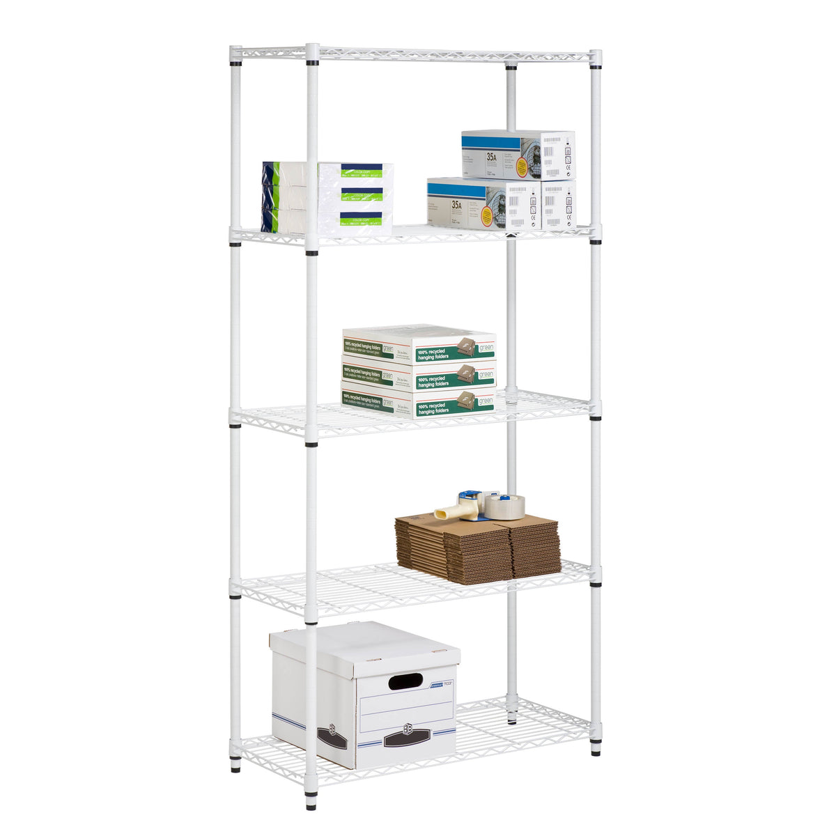 SHELF CM25 WHITE RACK