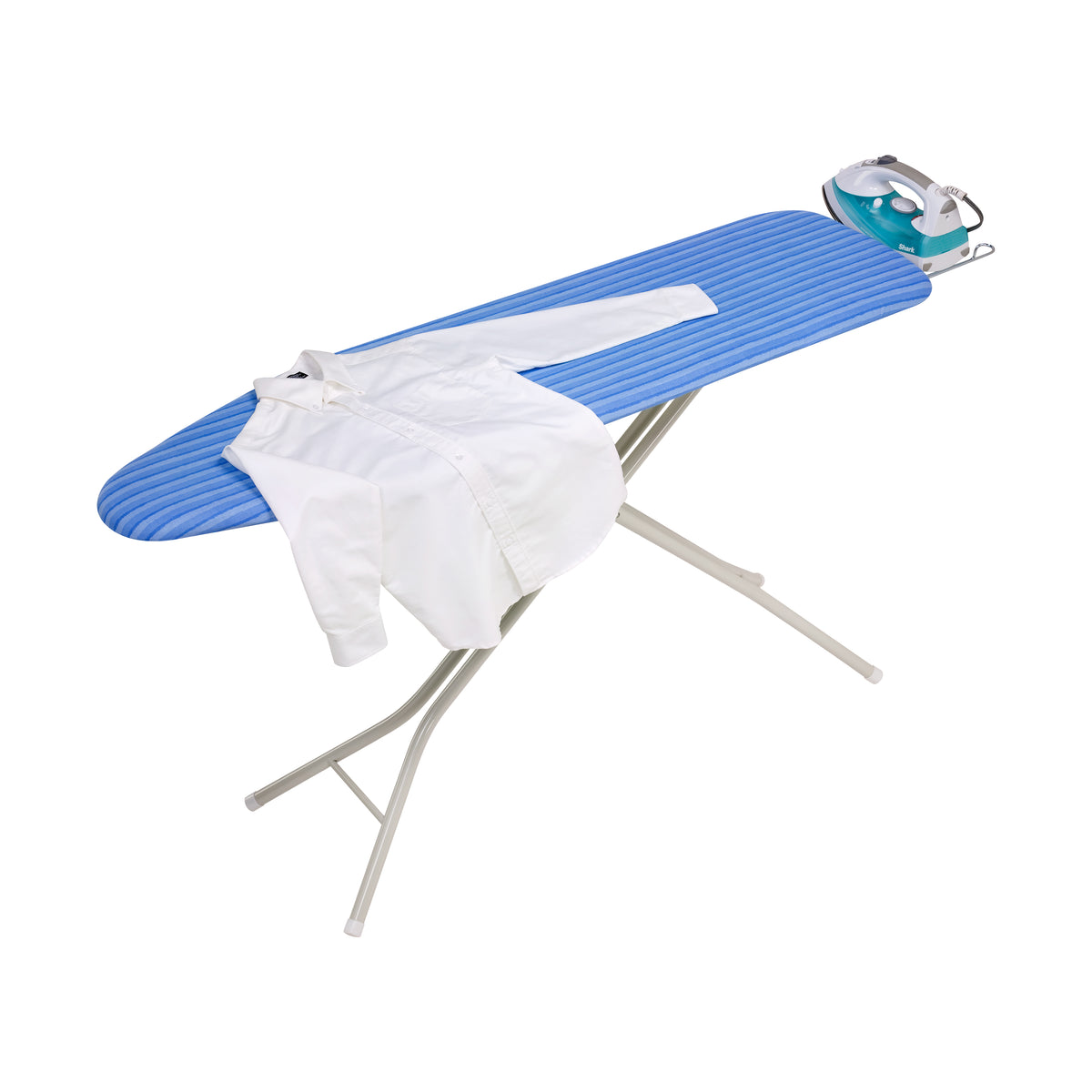 Blue Striped and Baseball Portable Ironing Mat, Dryer Top Ironing Mat,  Ironing Pad for Countertop