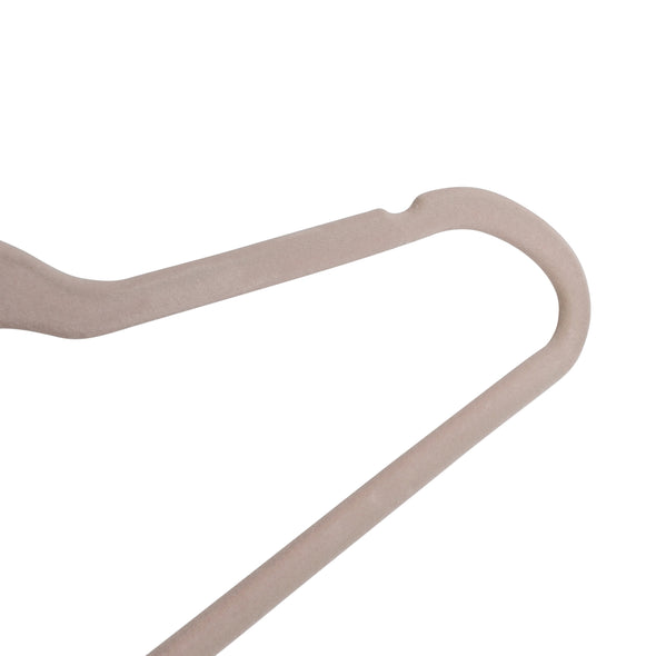 Dusty Pink Slim-Profile Non-Slip Velvet Hangers