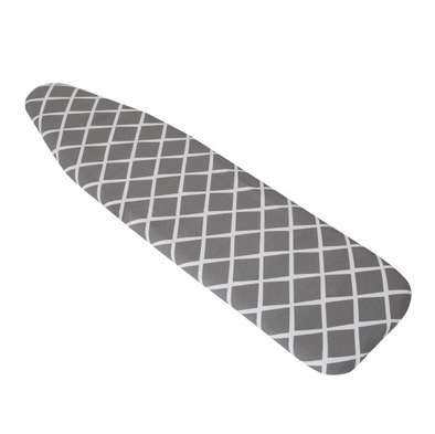 Deluxe Ironing Board Cover, Grey Cross Design