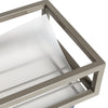 Satin Nickel Over-The-Toilet Toilet Paper and Storage Tray