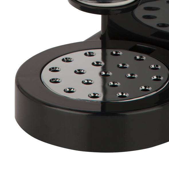 Black 17.5-oz Cereal Dispenser with Portion Control