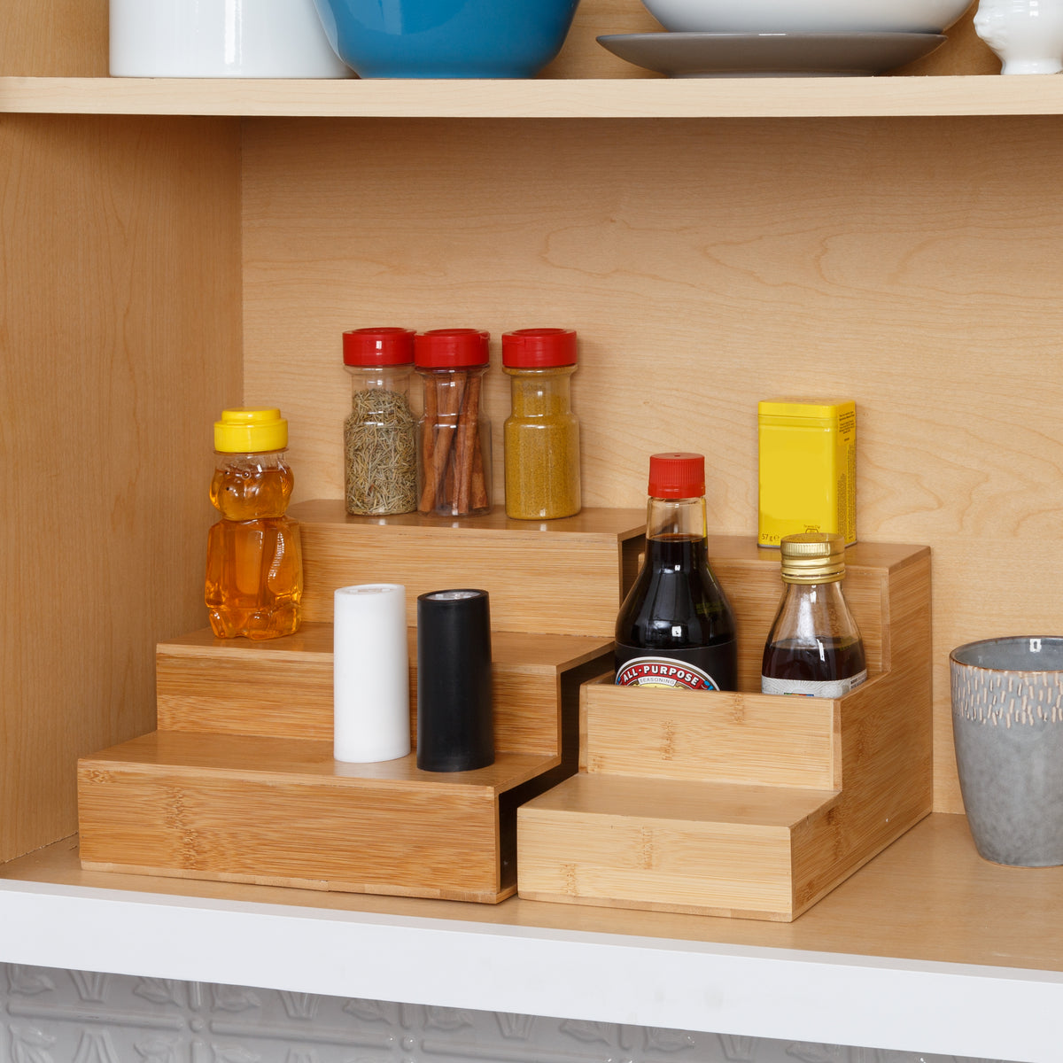Bamboo Expandable Spice Rack Brown - Brightroom™
