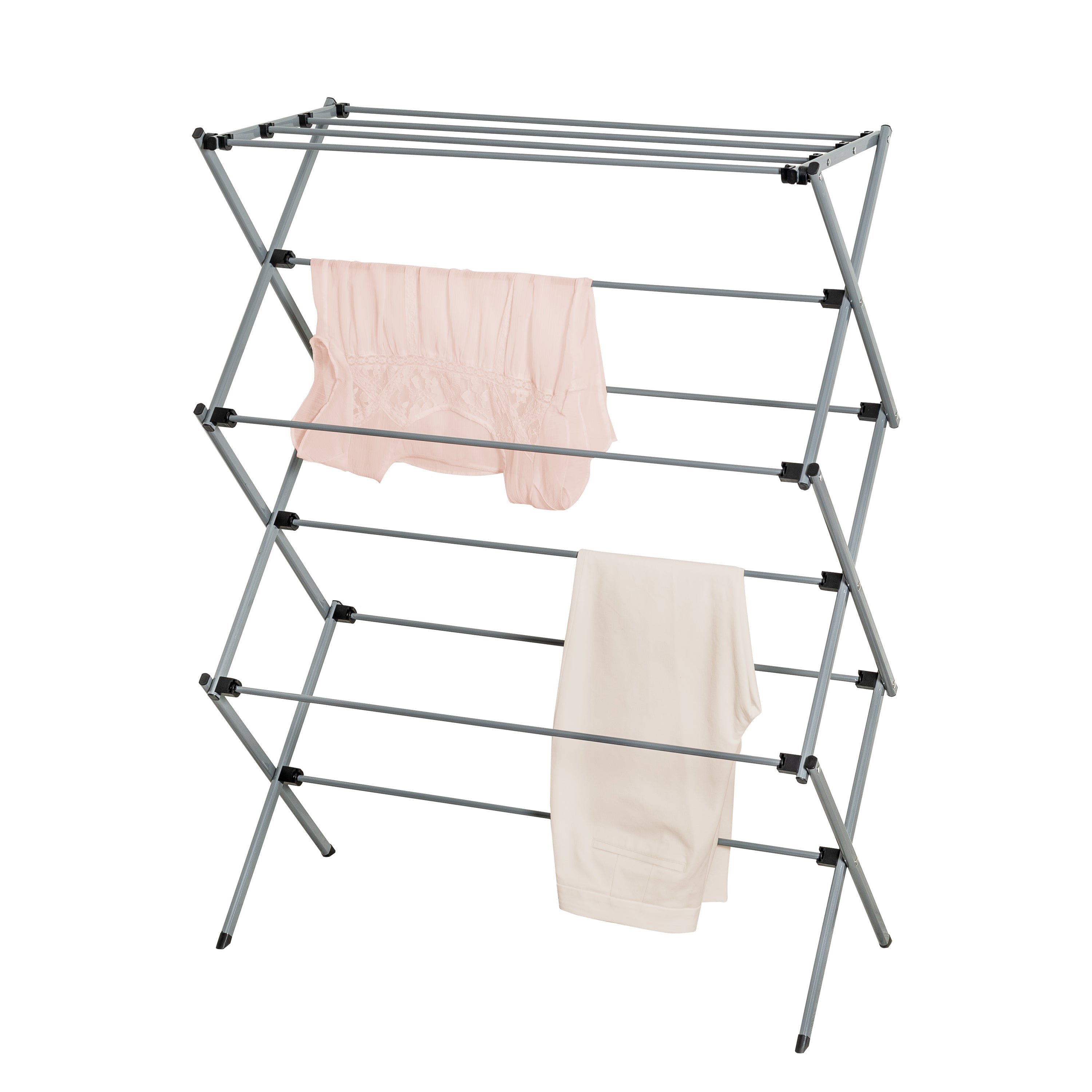 Honey-Can-Do DRY-03053 Expandable Steel Drying Rack, Chrome