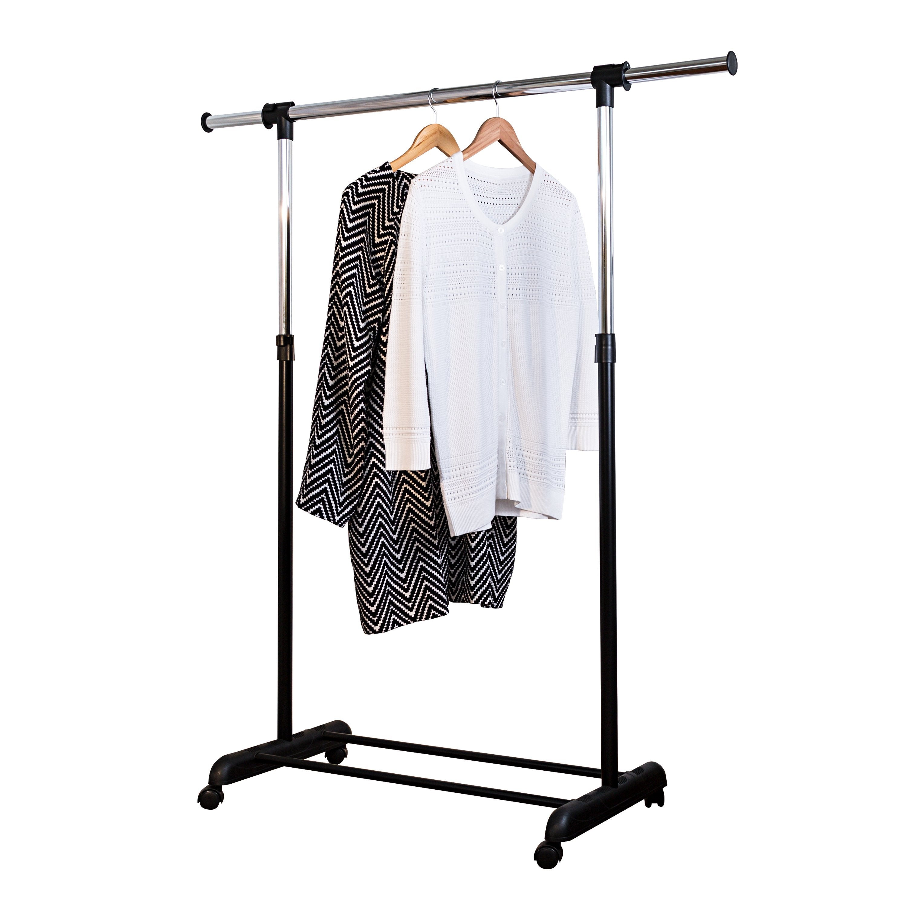 Adjustable garment discount rack