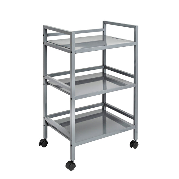 Gray Metal Multi-Purpose Cart