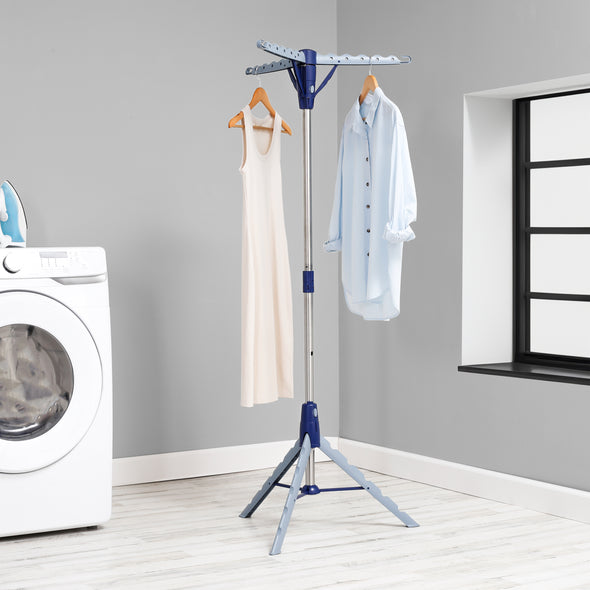 Air dry up to 30 garments on this free-standing clothes drying rack