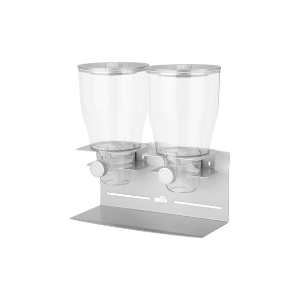 Chrome Double Commercial Cereal Dispenser