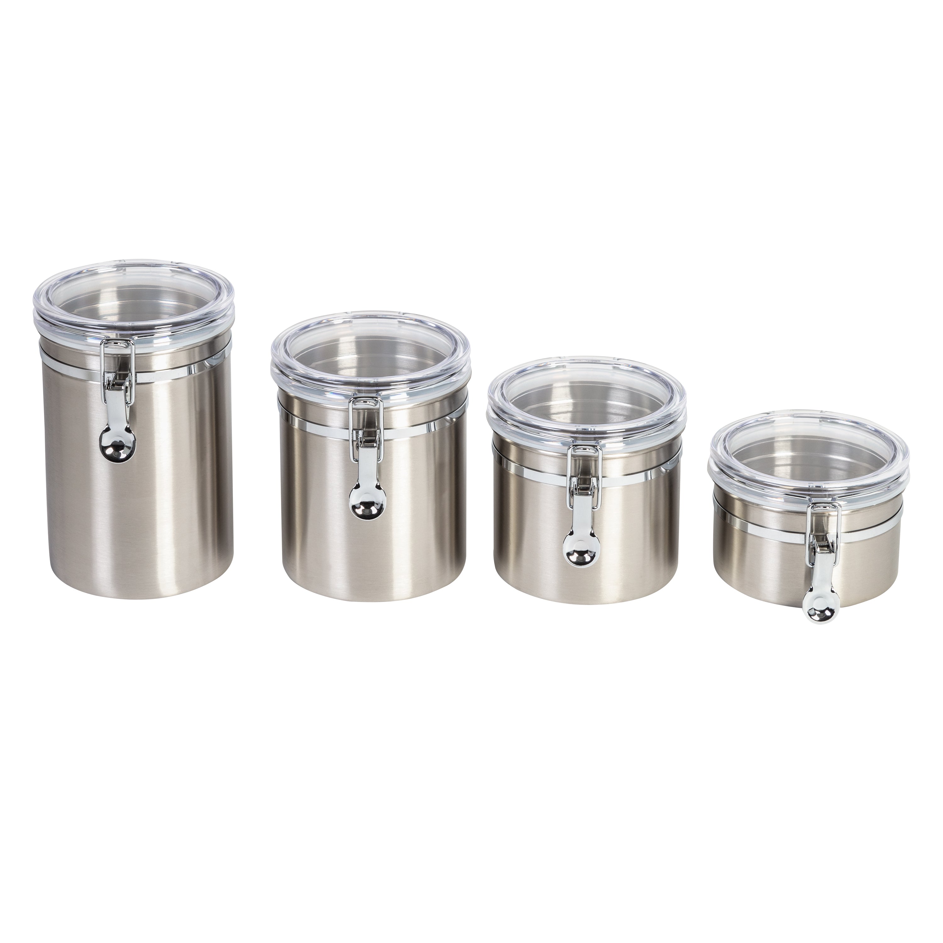 Canisterkitchen Canisterset of 4tin Canisterstorage -  in 2023