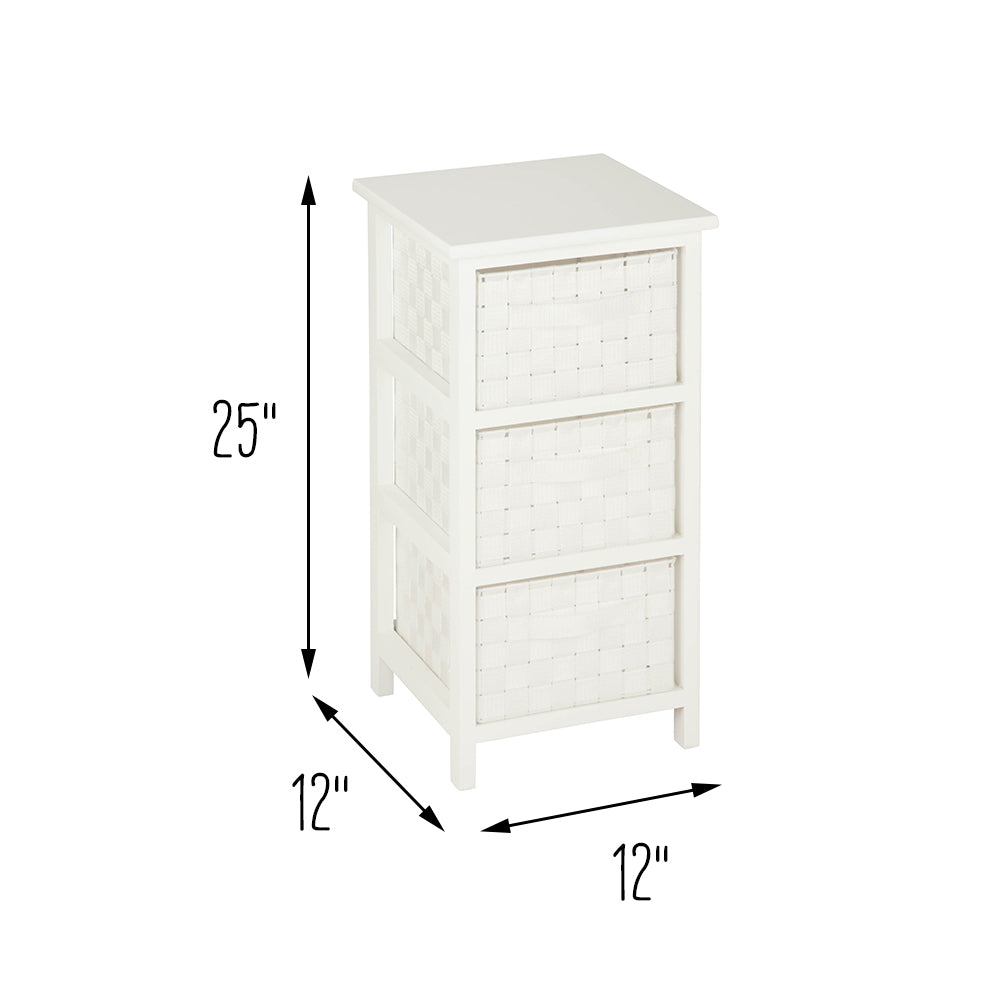 Small Wicker Storage Drawers