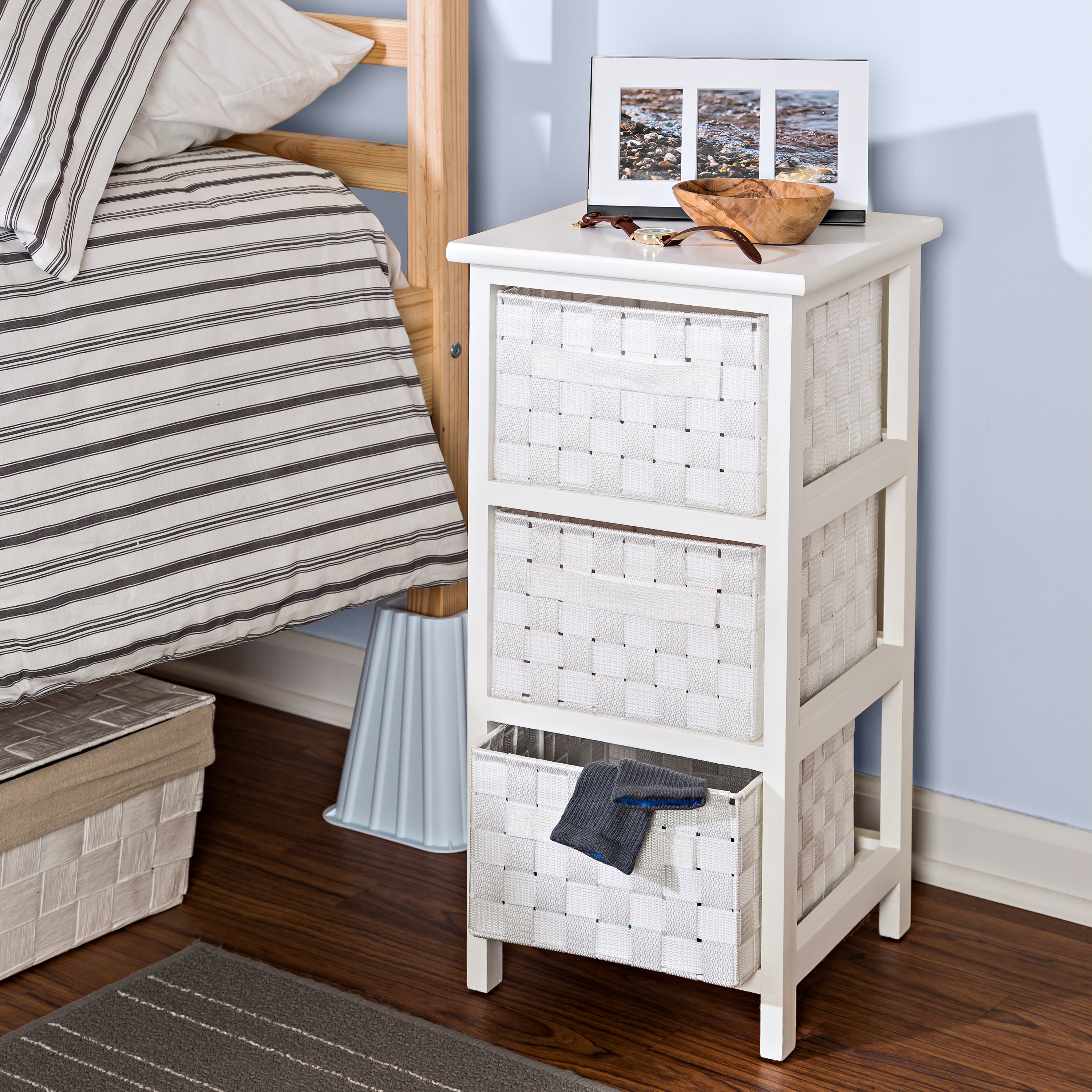 Small Accessory Storage Small Wicker Storage Drawers