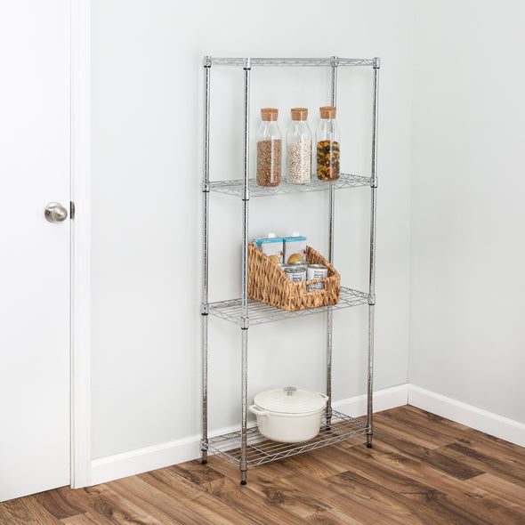 Height-adjustable shelves