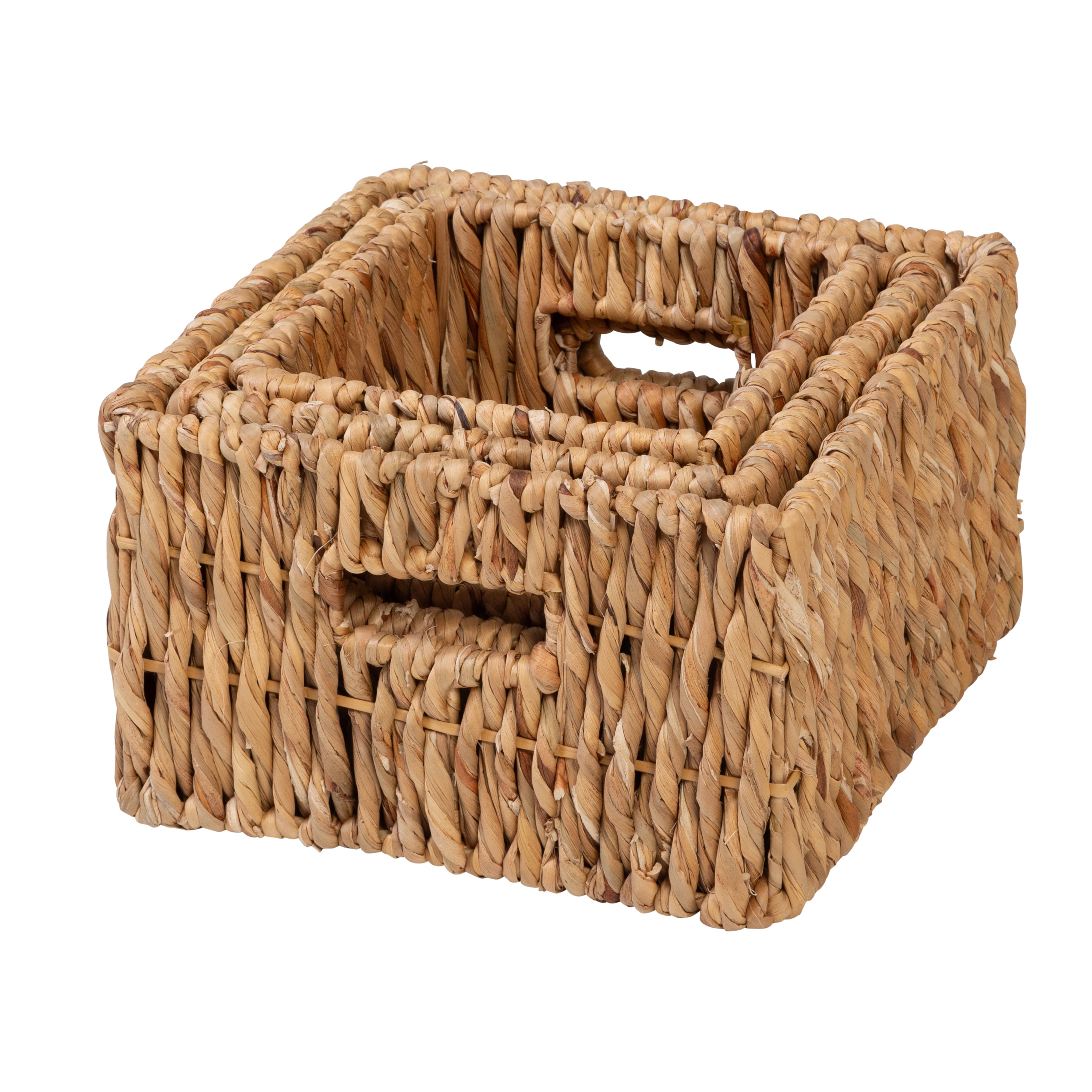 Honey-Can-Do Set of 3 Square Nested Baskets, NA tural ,Natural