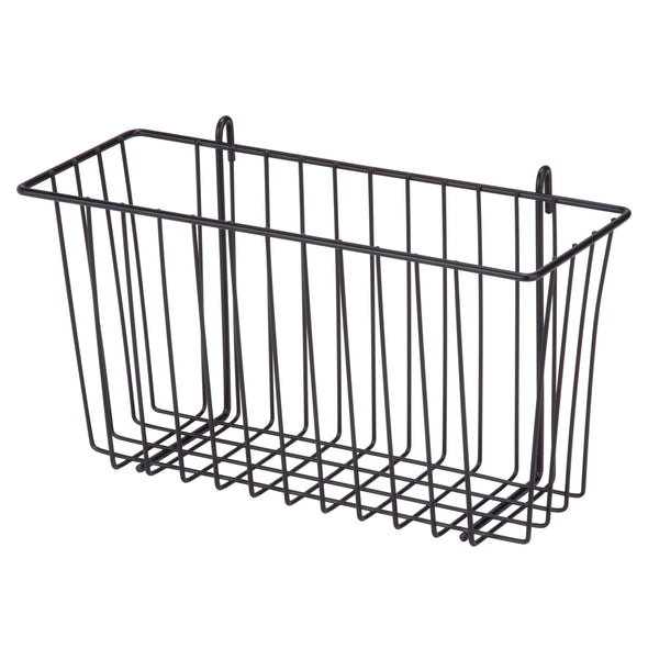 Black Wire Shelving Basket - honeycando.com