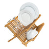 Bamboo Dish Drying Rack - honeycando.com