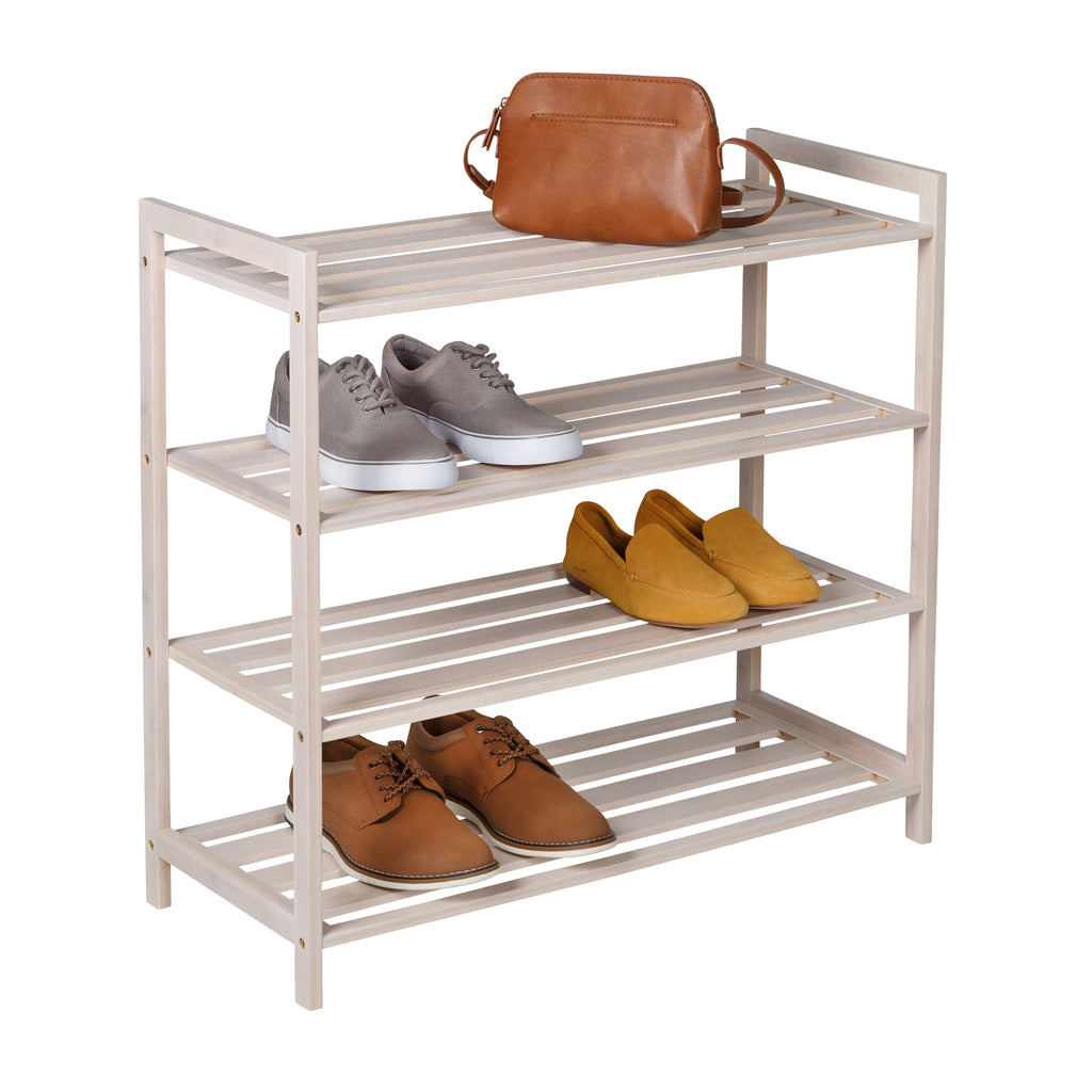 Trinity TBFLNA-24032 Bamboo Shoe Rack | 2-Pack