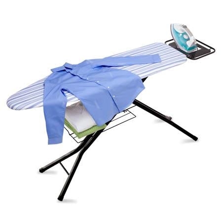 Adjustable Deluxe Ironing Board with Iron Rest - honeycando.com
