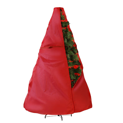 Red Upright Holiday Tree Storage Bag (Up tp 8 Feet)