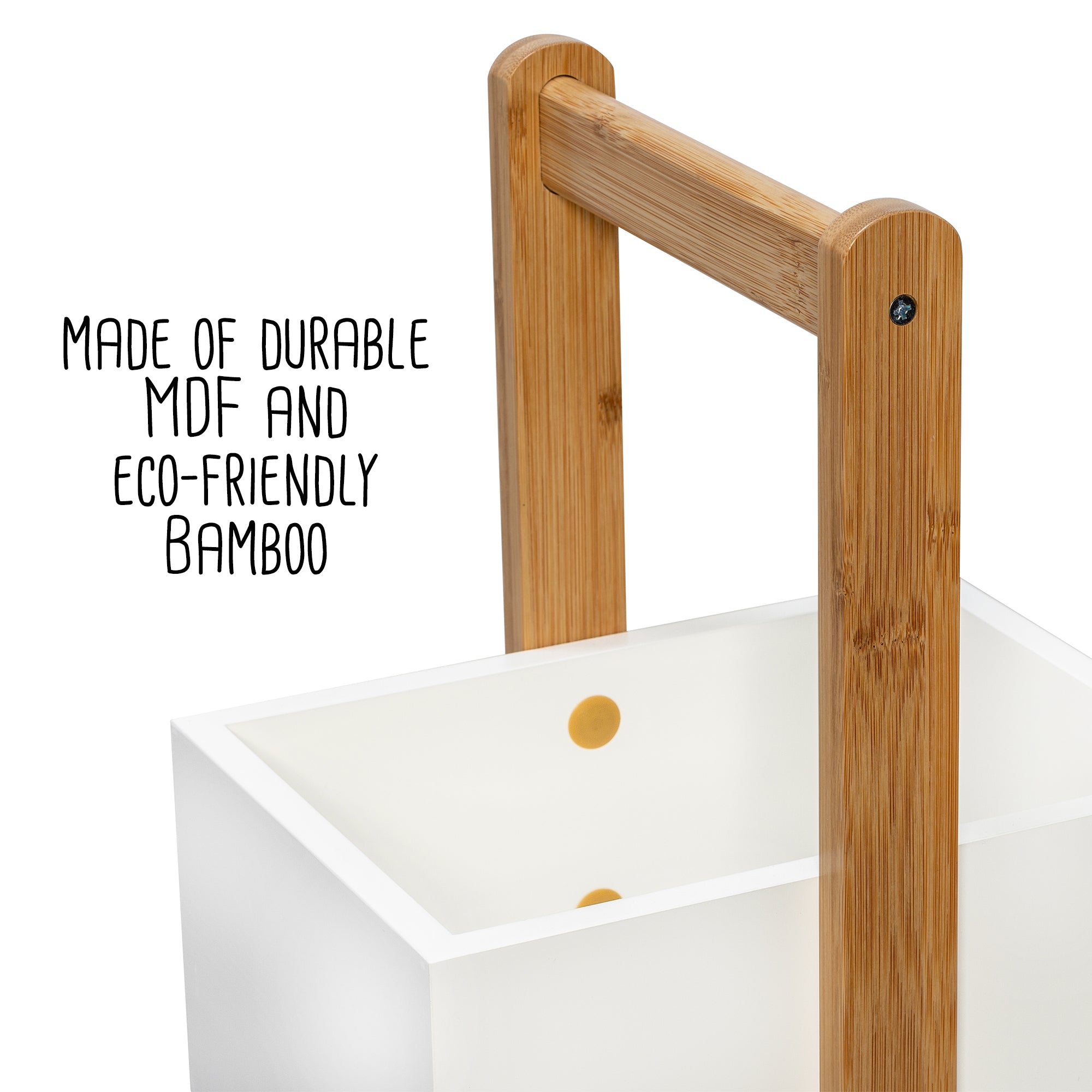 3-Tier Bamboo Bath Storage Caddy