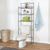 Satin Nickel 3-Tier Over-The-Toilet Space Saver