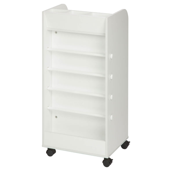 White 3-Drawer Craft Storage Cart