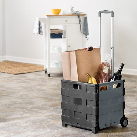 fold-up-rolling-storage-cart-with-handles-gray
