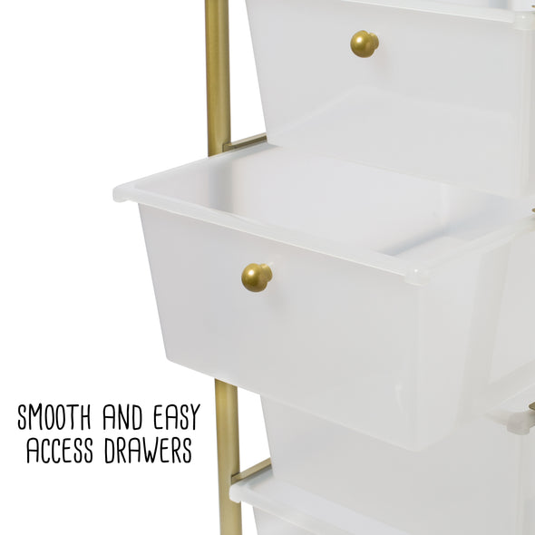 Smooth and easy access drawers