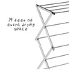 Chrome Commercial Folding Accordion Drying Rack