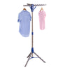 64-inch height keeps clothes off the floor and allows for air drying longer garments
