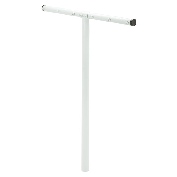 Permanently installed, the 2-inch diameter post provides stability for heavy loads