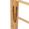 Natural Bamboo Folding Ladder Rack