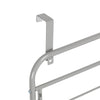 Gray Over-the-Door or Wall Mount 2-Tier Folding Drying Rack