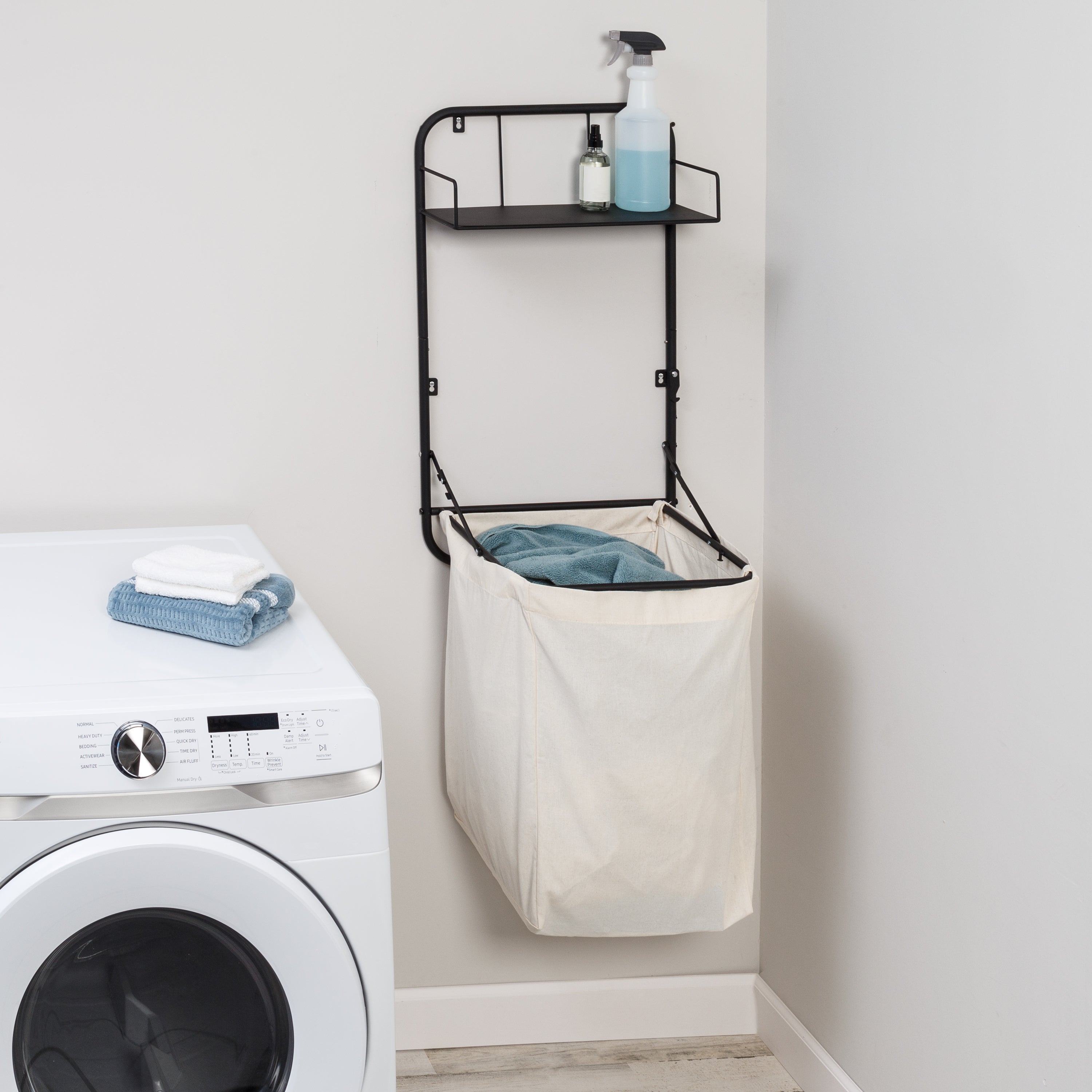Black Laundry Cart with 4 Sorter Bags | Home Storage & Organization |  SONGMICS