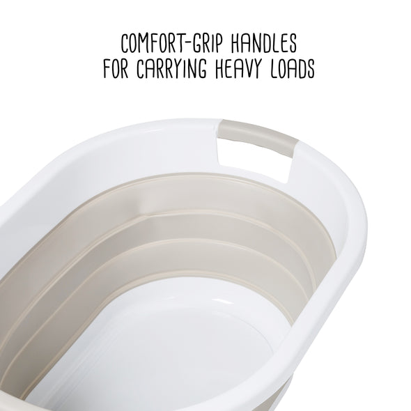 Comfort-grip handles for carrying heavy loads