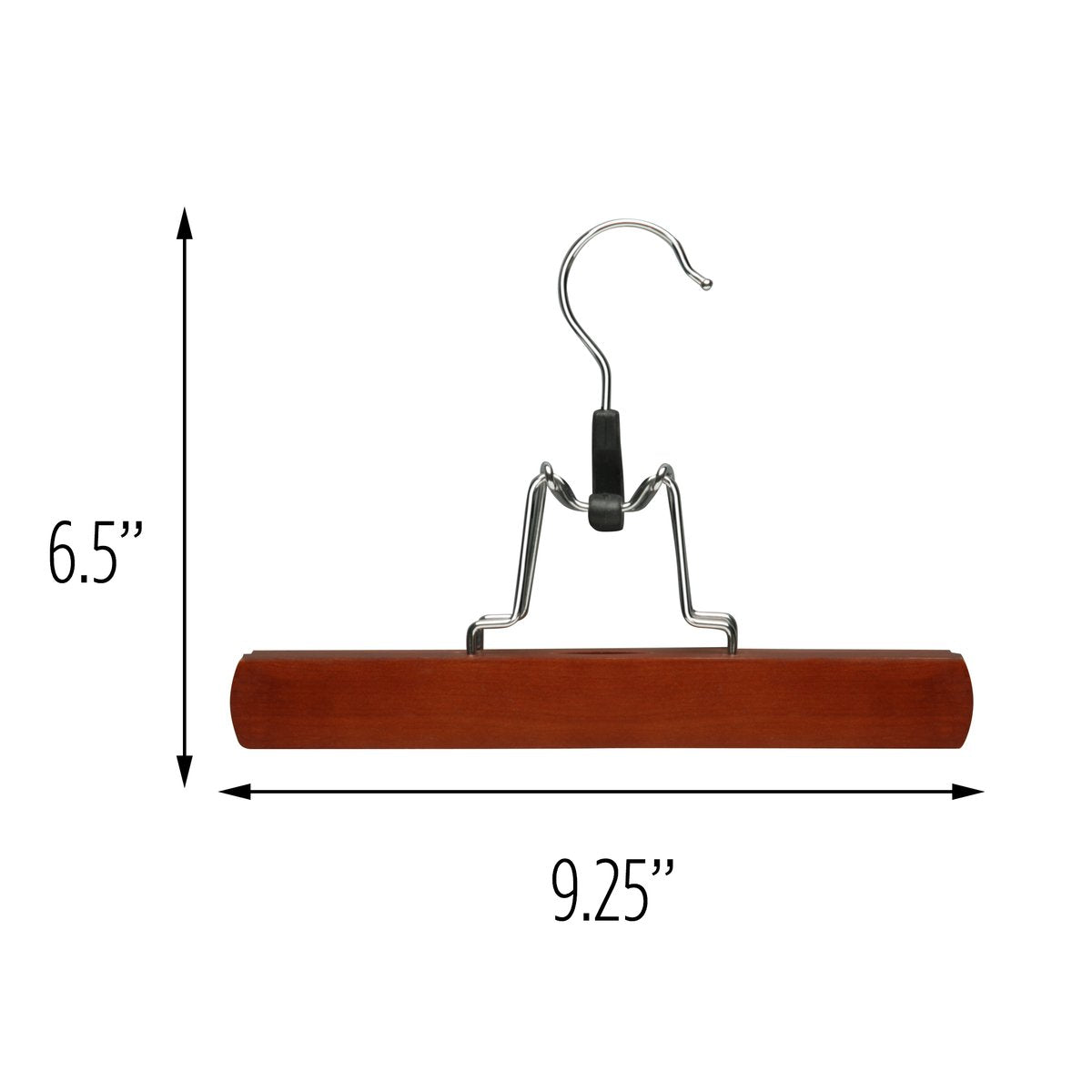 Pant Clamp Hanger with Slip Grip Coating, M-26, Black – mawa-hangers.com