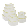 Clear Plastic Snap-Lock Food Storage Containers (16-Piece Set)