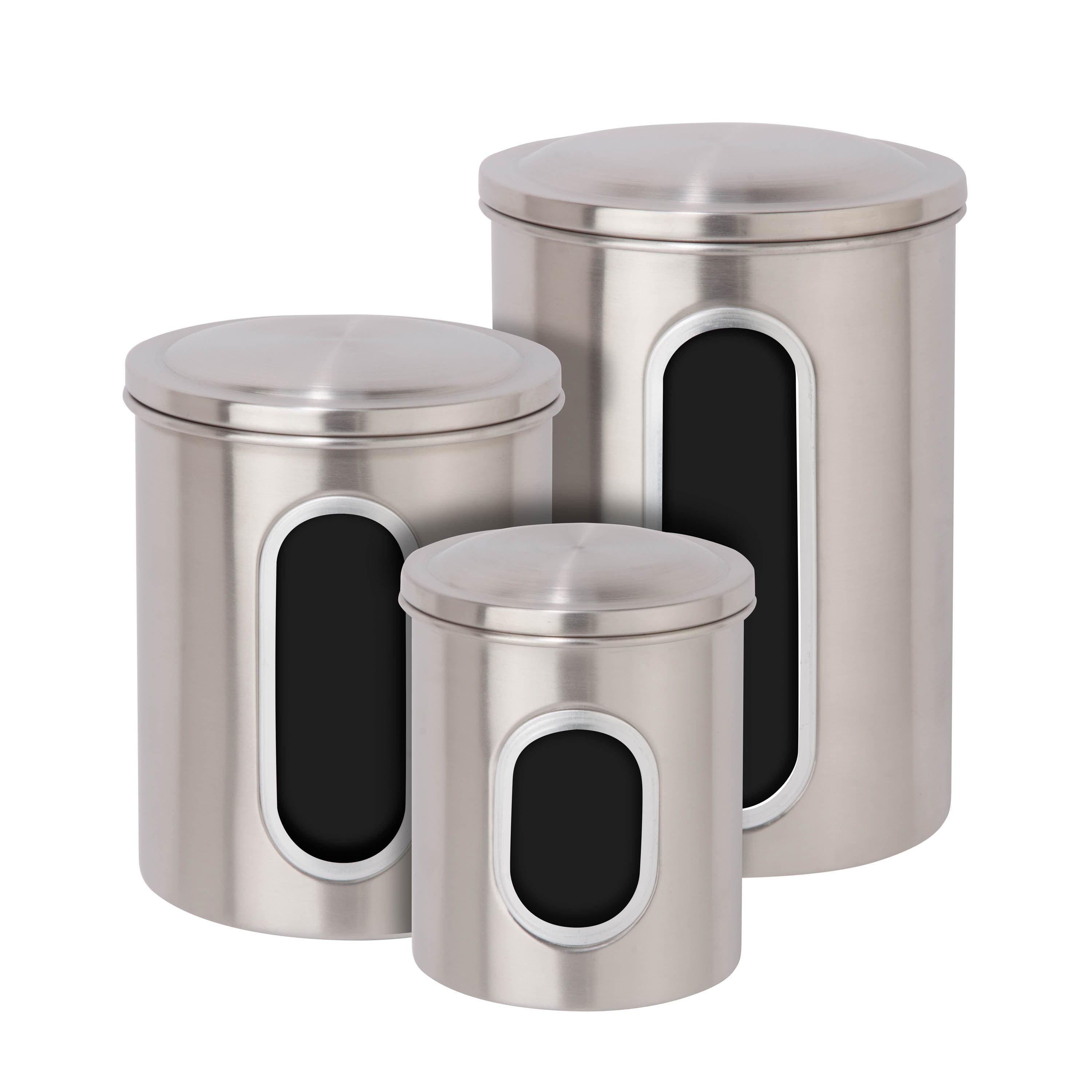 Zopeal 8 Pack Kitchen Canister Set Stainless Steel