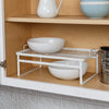 White Stackable Cabinet Shelves (2-Pack)