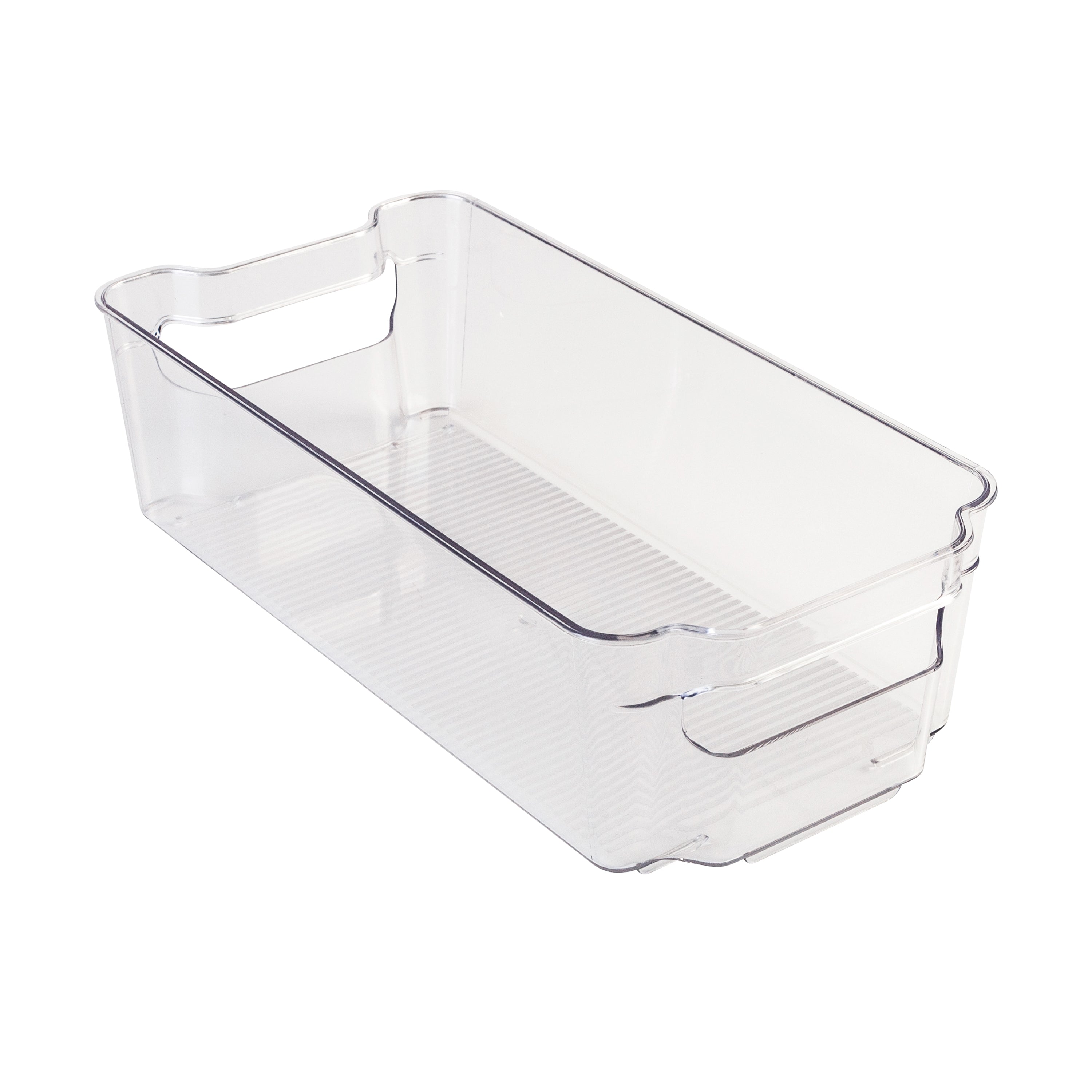 Honey-Can-Do Clear BPA-Free Stackable Refrigerator Organizer Bins (Set of 4)