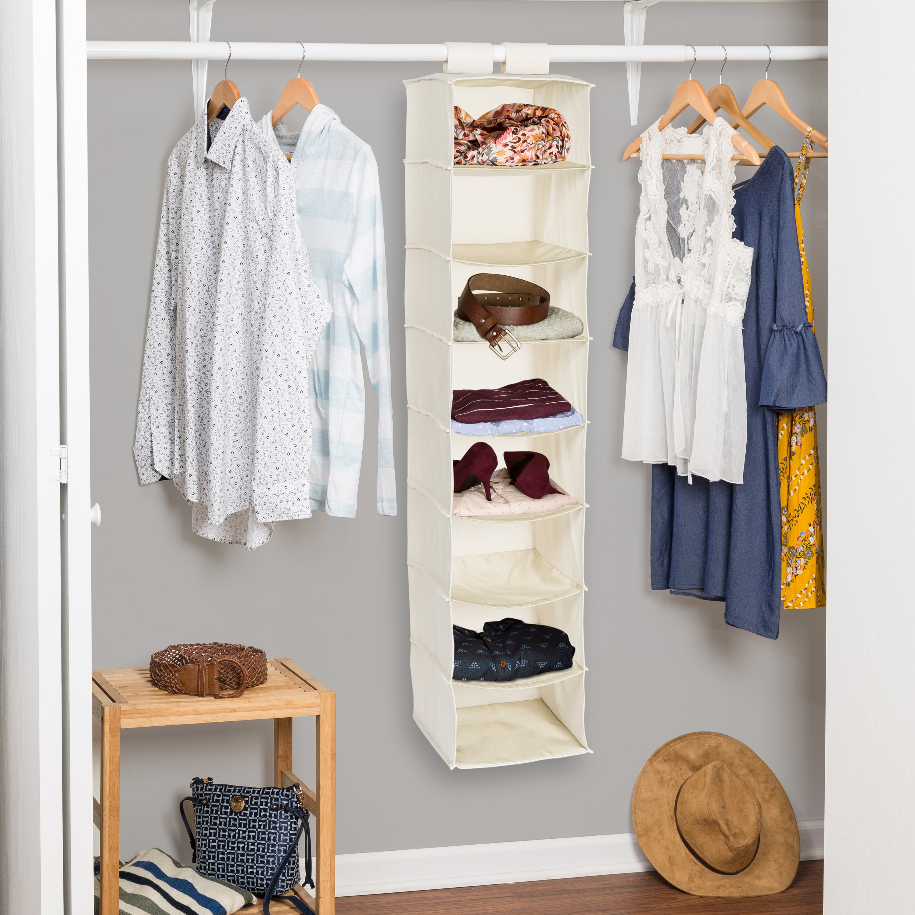 Storage Shelves Closet Organizers Wall Mounted Shelf Racks Wardrobes  Accessories
