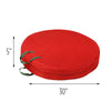 Red 30-Inch Wreath Storage Bag