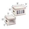Natural Dinnerware or Closet Window Storage Boxes (2-Pack)