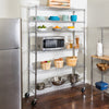 Chrome 6-Tier Heavy-Duty Shelving Unit With 400-lb Weight Capacity