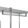 34-inch garment bar for hanging coats, jackets and more