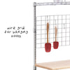 SHF-09256: Backdrop wire grid to hang kitchen tools