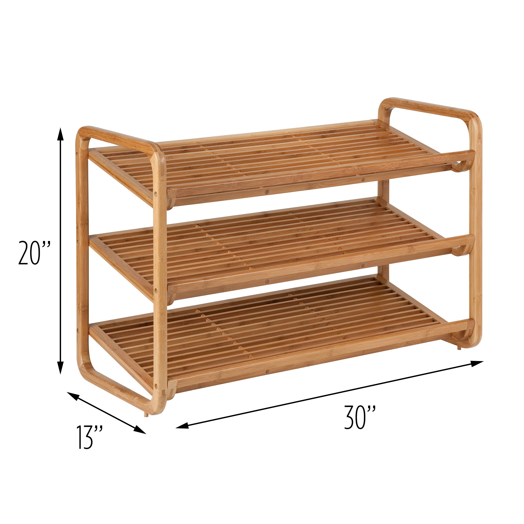 Angled Shoe Rack Custom Wholesale Modular Closets