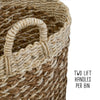 Natural Seagrass Woven Nesting Baskets (Set of 3)