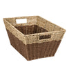set-of-3-rectangle-nesting-seagrass-2-color-storage-baskets-with-built-in-handles-natural-brown