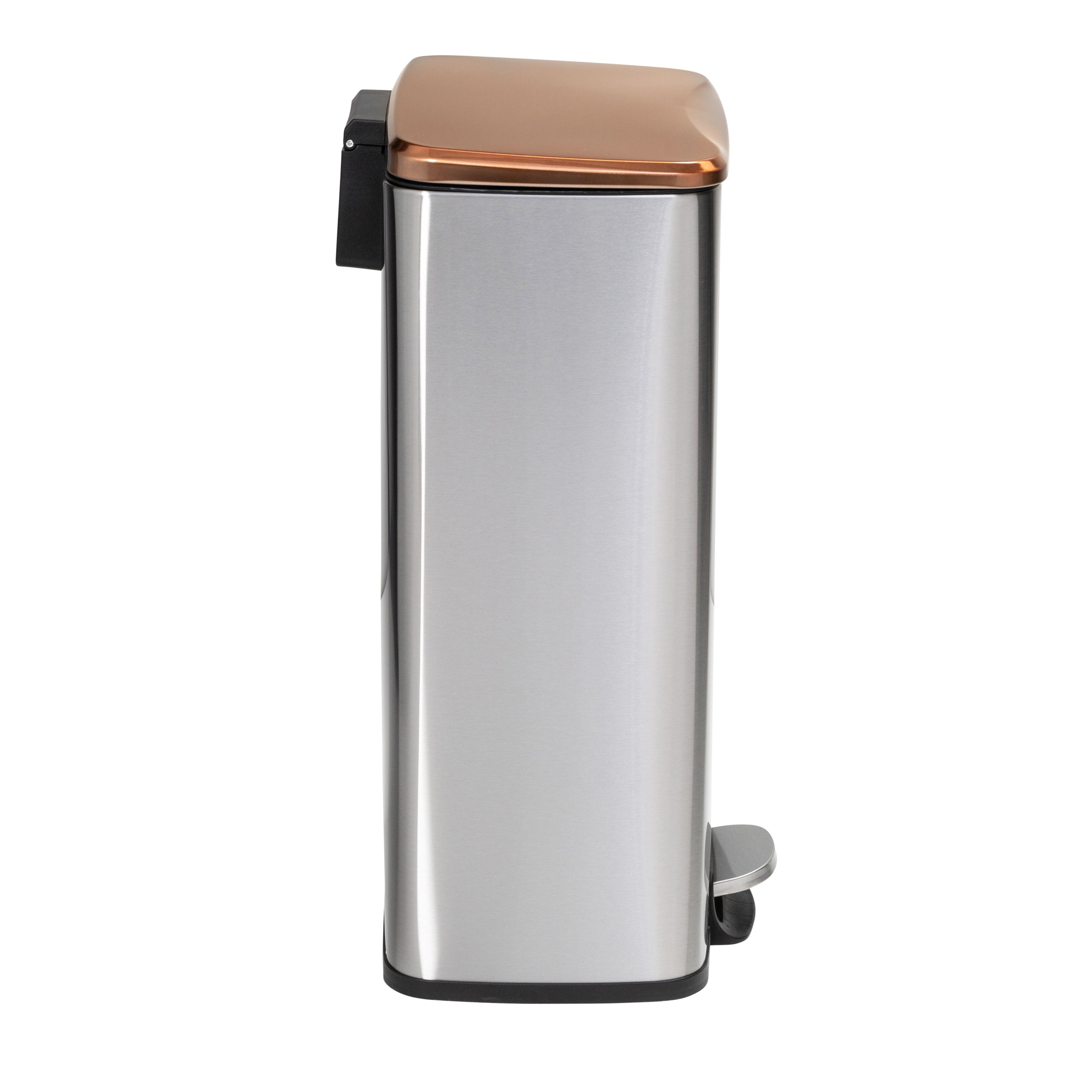 Honey-Can-Do 30L Soft Close Stainless Steel Step Trash Can