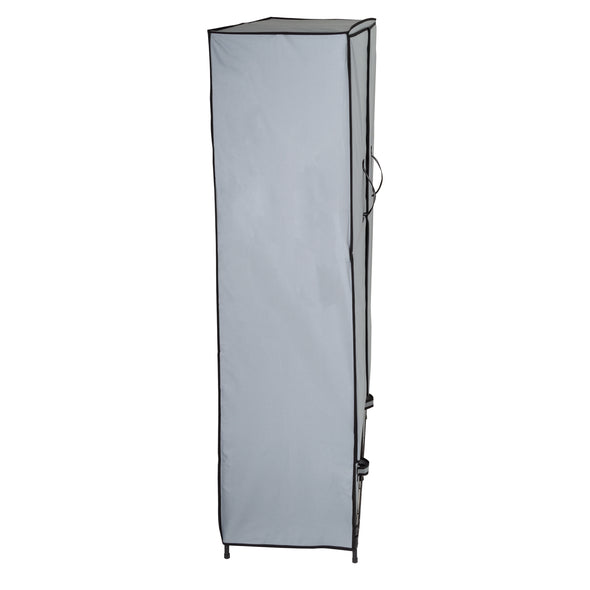 Gray 43-Inch 2-Drawer Portable Closet